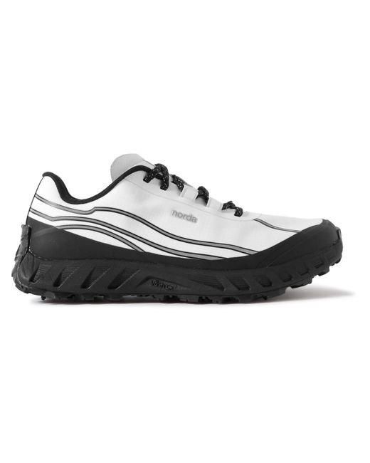 Norda Black 002 Rubber-trimmed Dyneema® Trail Running Sneakers for men