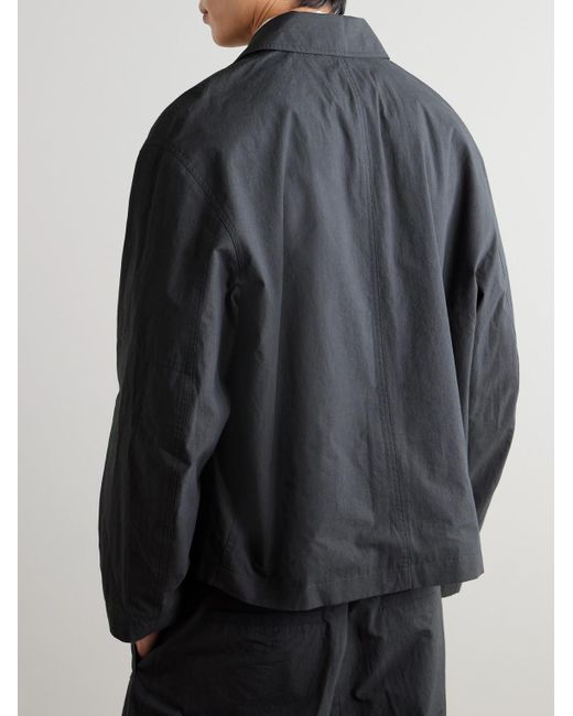 Giacca Harrington di Studio Nicholson in Blue da Uomo