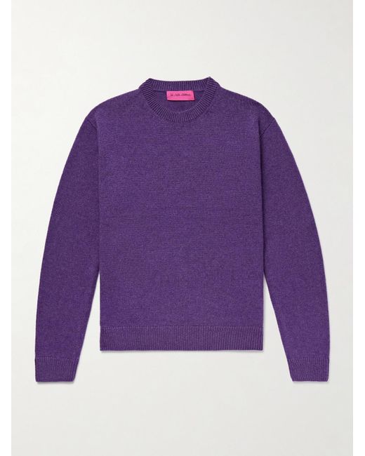 Cashmere Sweater di The Elder Statesman in Purple da Uomo