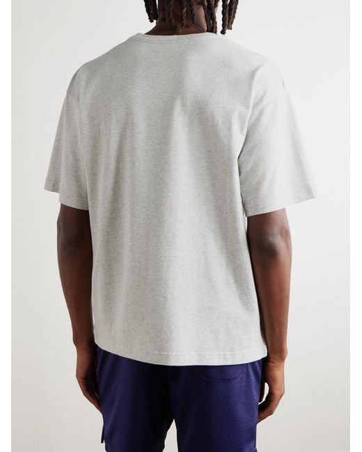 Aimé Leon Dore White Logo-Print Cotton-Jersey T-Shirt for men