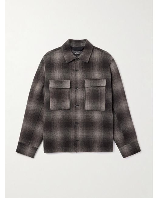 Overshirt di Rag & Bone in Gray da Uomo