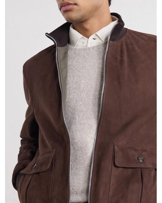 Valstar Reversible Suede Jacket in Brown für Herren
