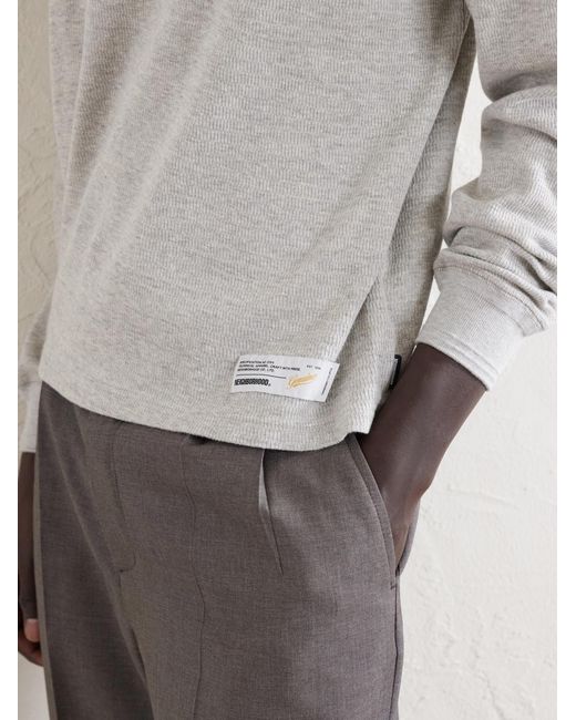Neighborhood White Cotton-Jersey Sweater for men