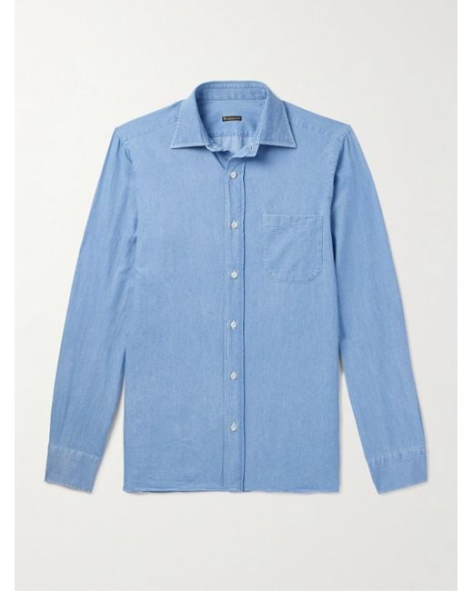 Camicia di Rubinacci in Blue da Uomo