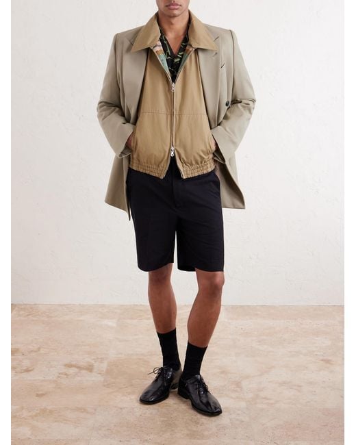 Dries Van Noten Natural Reversible Twill Jacket for men