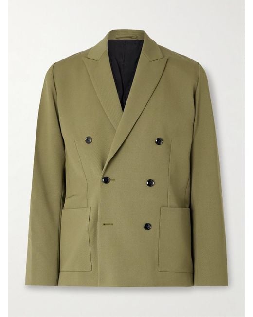 Blazer Doppiopetto di NN07 in Green da Uomo