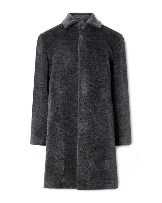 ジャケット・アウター coor Virgin Wool Alpaca Peak Lapel Coat Virgin Wool Alpaca Peak Lapel Coat Alpaca & Wool Coat with