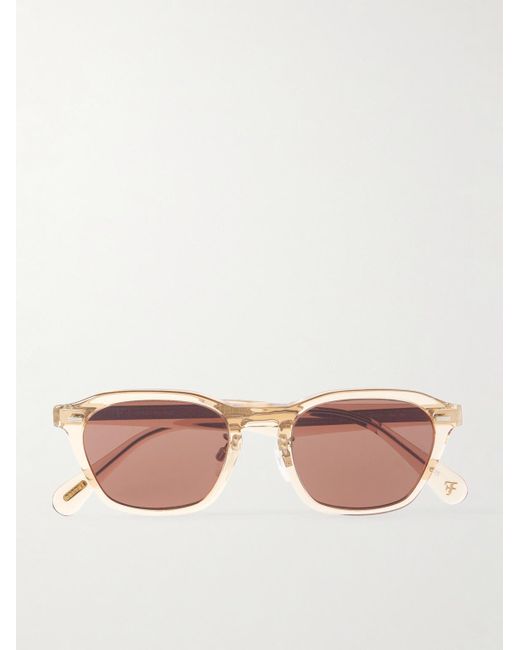 Roger Federer Occhiali Da Sole di Oliver Peoples in Pink da Uomo