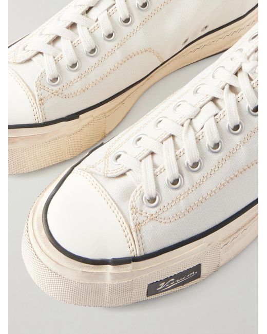 Visvim Natural Skagway Canvas Sneakers for men