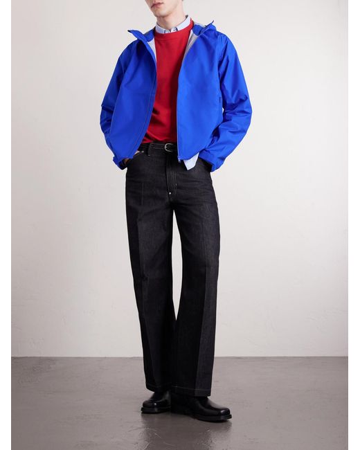 Canada Goose Blue Horizon Rain Shell Hooded Jacket for men