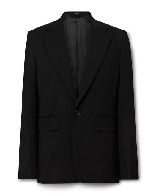Acne Black Juman Twill Blazer for men