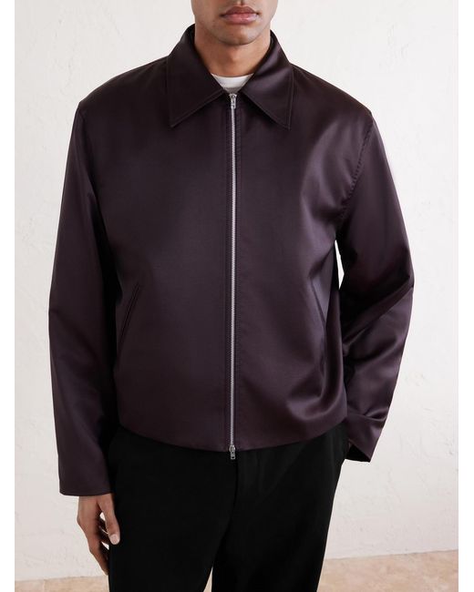 Our Legacy Blue Twill Jacket for men