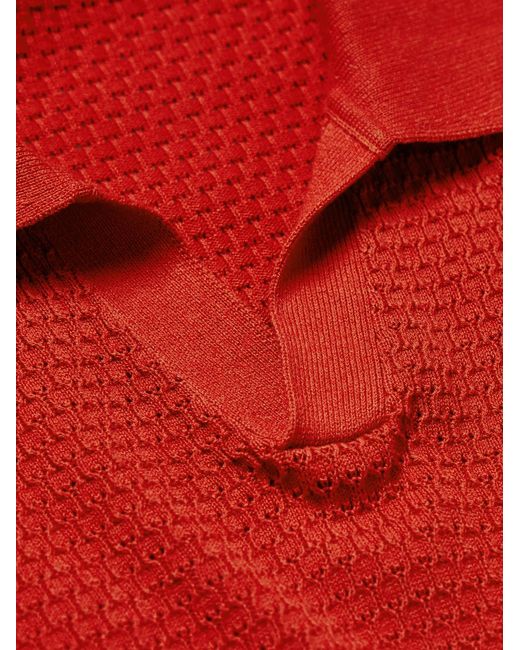 NN07 Red Paul 60016 Cotton Polo Shirt for men