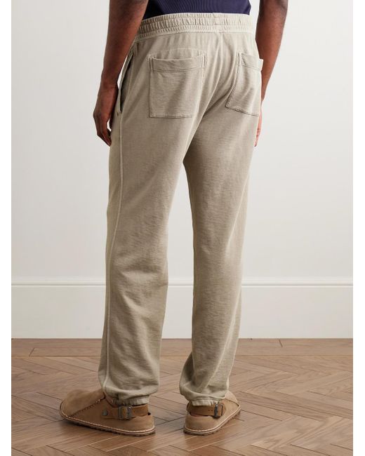 James Perse Natural Loopback Cotton-Jersey Sweatpants for men