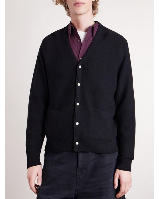 Visvim Blue Selmer Wool Cardigan for men