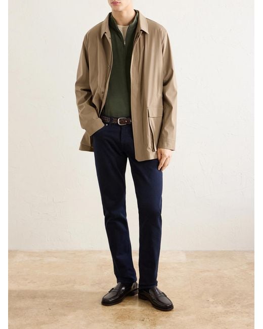 Peter Millar Natural Wooster Wool-blend Gabardine Jacket for men