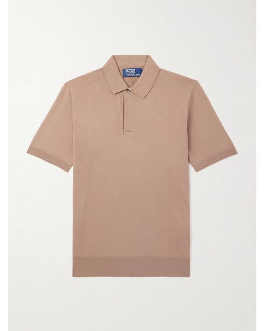 Polo Ralph Lauren Natural Slim-Fit Cotton Polo Shirt for men