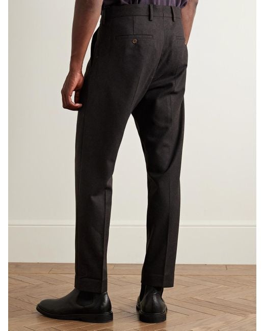 Pantaloni A Gamba Affusolata di NN07 in Black da Uomo