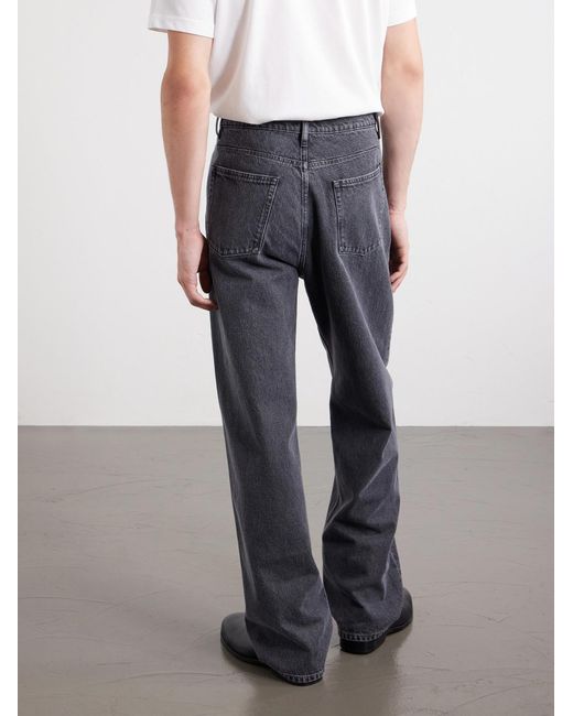 Jil Sander Blue Wide-Leg Jeans for men