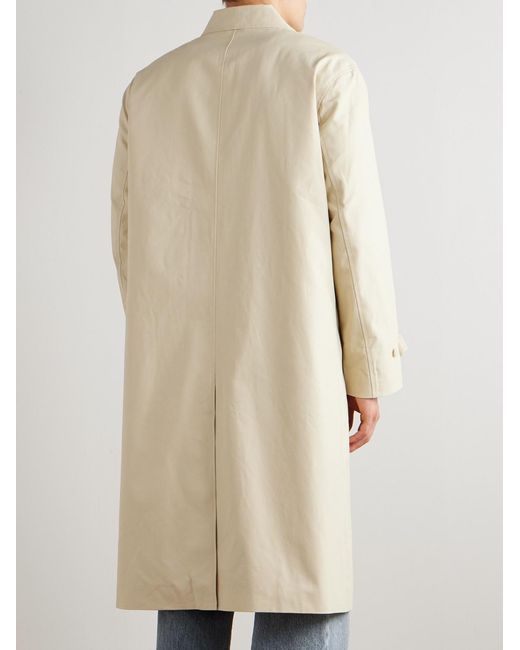 NN07 Natural Gibson 8446 Organic Cotton Trench Coat for men