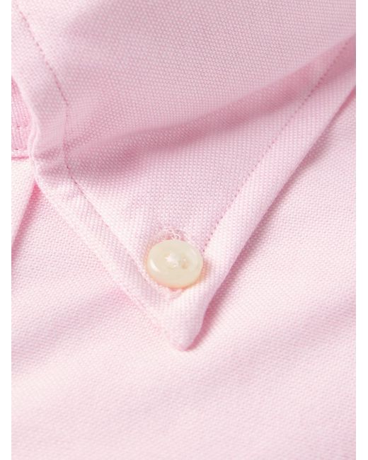 Sid Mashburn Pink Button-down Collar Cotton Oxford Shirt for men