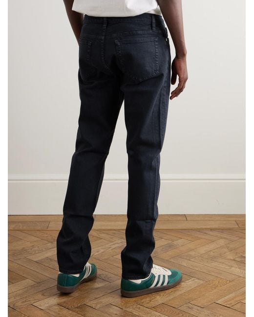 FRAME Blue L'Homme Slim-Fit Dry Denim Jeans for men