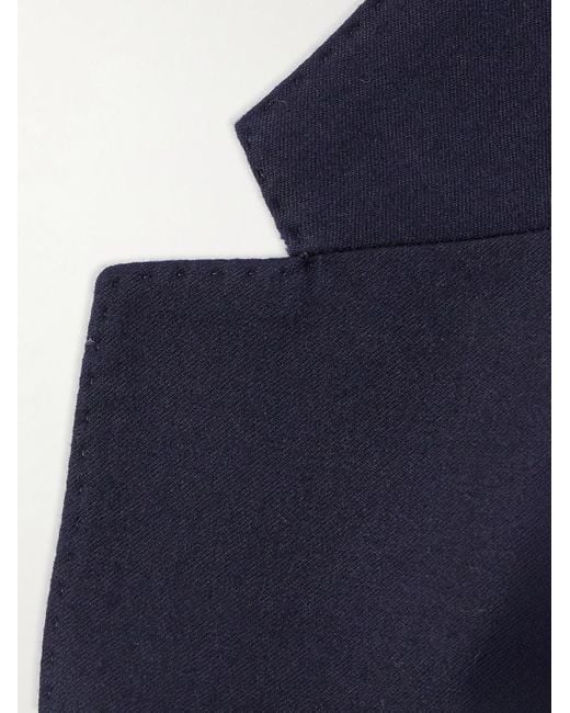 Polo Ralph Lauren Blue Wool-Blend Gabardine Blazer for men