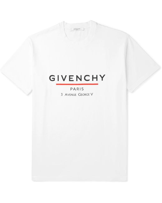 givenchy paris white shirt