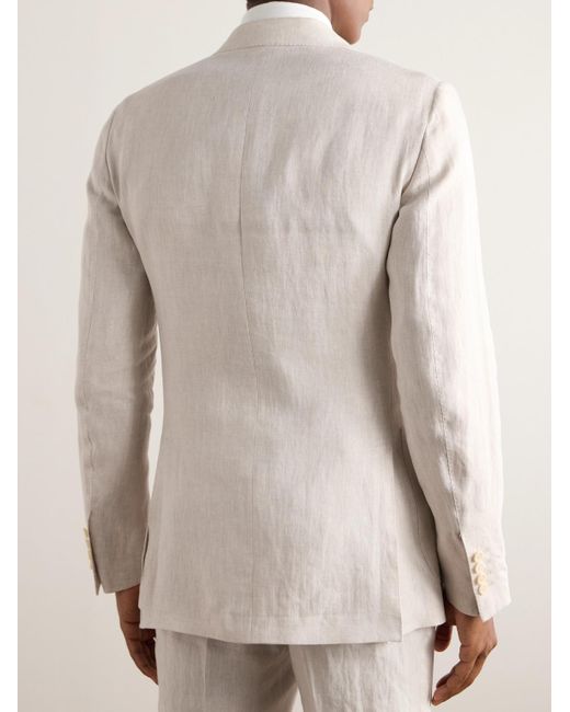 Kingsman Natural Linen Suit Jacket for men
