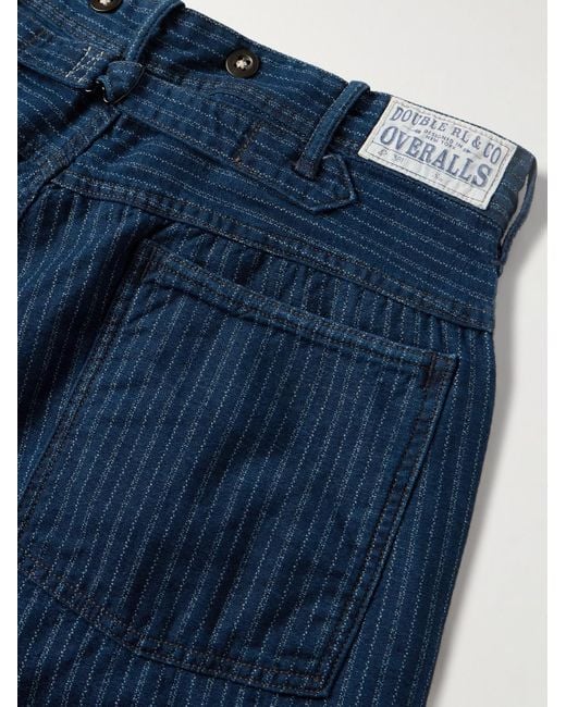 Pantaloni A Gamba Dritta di RRL in Blue da Uomo