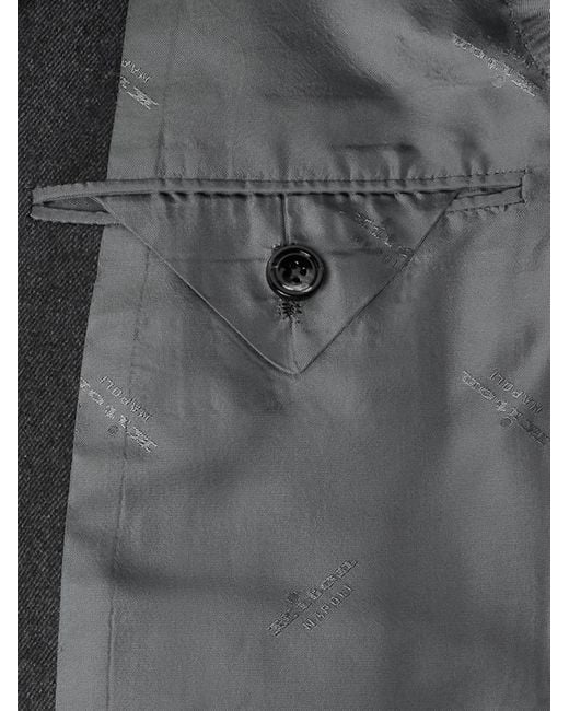 Kiton Sakko aus Twill aus einer Wollmischung in Black für Herren