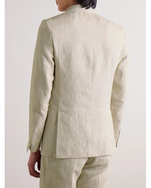 Favourbrook Natural Ebury Linen Suit Jacket for men