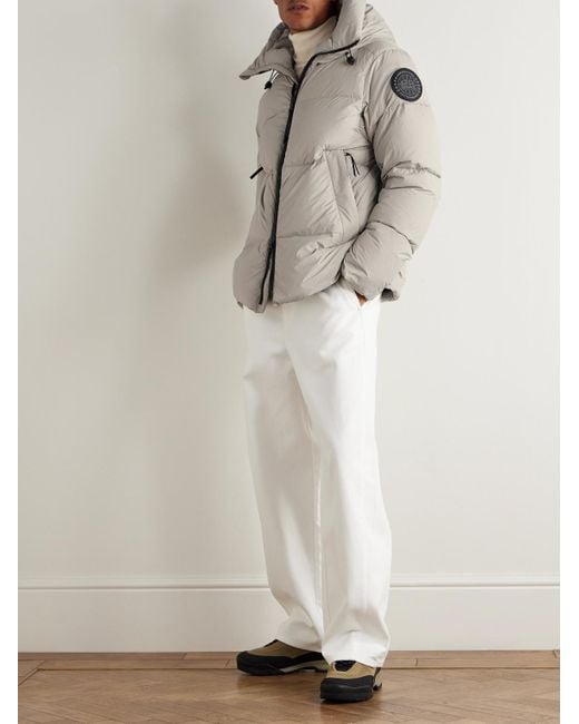Canada Goose Natural Crofton Quilted Enduraluxe® Down Jacket for men