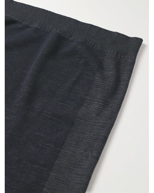 Kjus Blue Freelite Stretch-knit Ski Tights for men