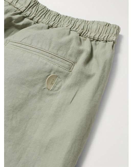 Shorts A Gamba Dritta di Folk in Green da Uomo