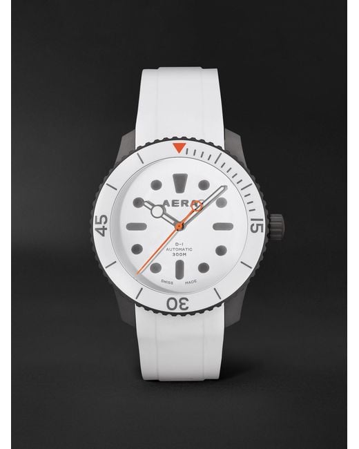 Aera Black Todd Snyder D-1 Diver Limited Edition Automatic Titanium Watch for men