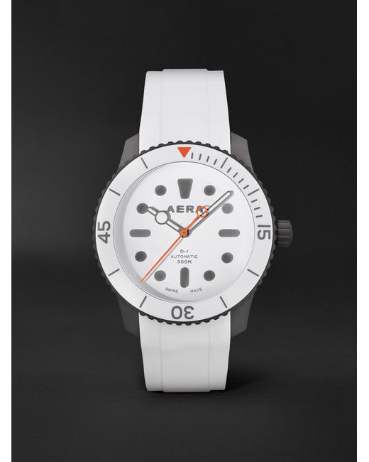 Aera Black Todd Snyder D-1 Diver Limited Edition Automatic Titanium Watch for men