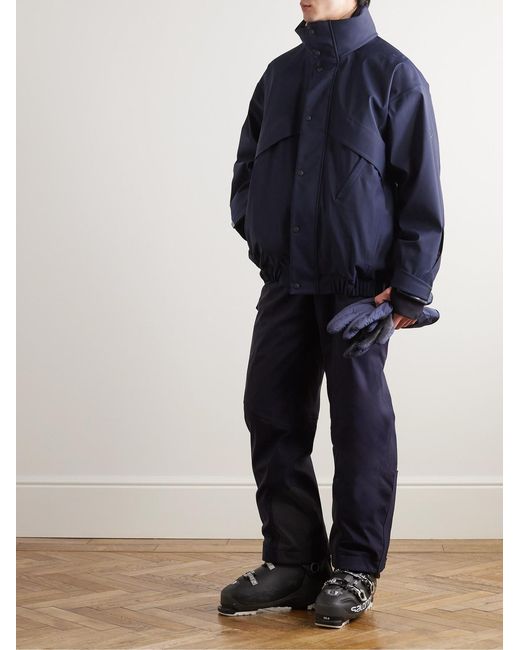 Loro Piana Blue Lech Padded Storm System® Virgin Wool-blend Hooded Ski Jacket for men