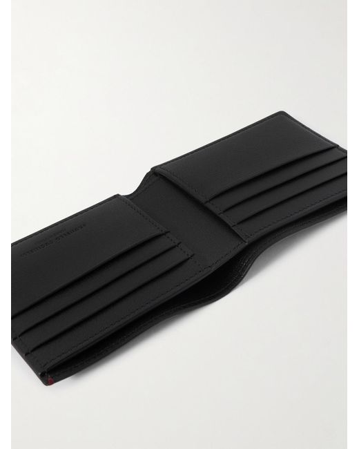 Brunello Cucinelli Black Leather Wallet for men