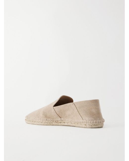 Castaner Natural Parker Canvas Espadrilles for men