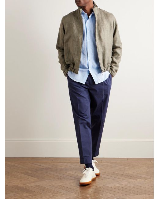Camicia di Peter Millar in Blue da Uomo
