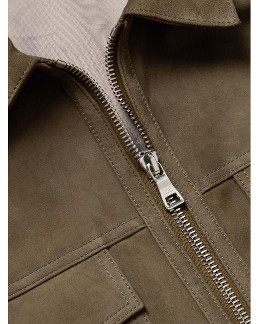 Mr P. Brown Suede Jacket for men