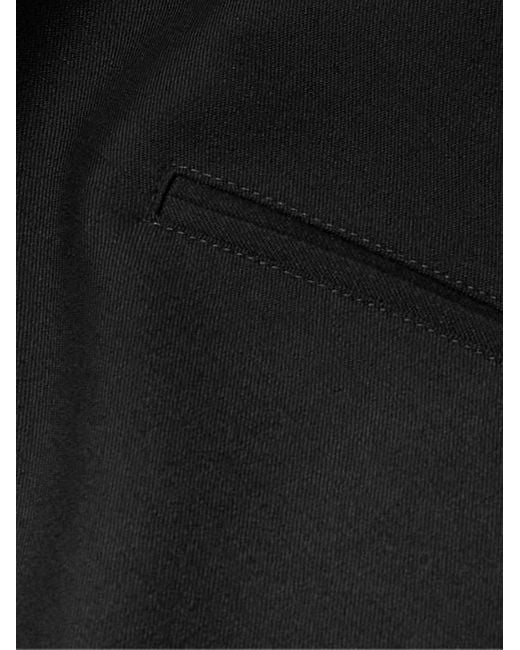Our Legacy Black Wool-Twill Blouson Jacket for men