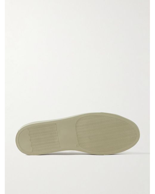 Common Projects Natural Original Achilles Suede Sneakers for men