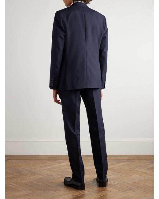 Abito Slim-Fit di Dries Van Noten in Blue da Uomo