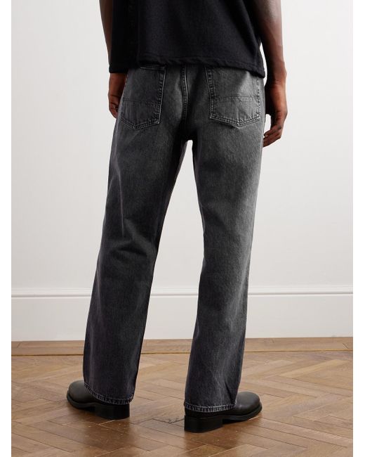 Our Legacy Gray Third Cut Straight-leg Jeans for men