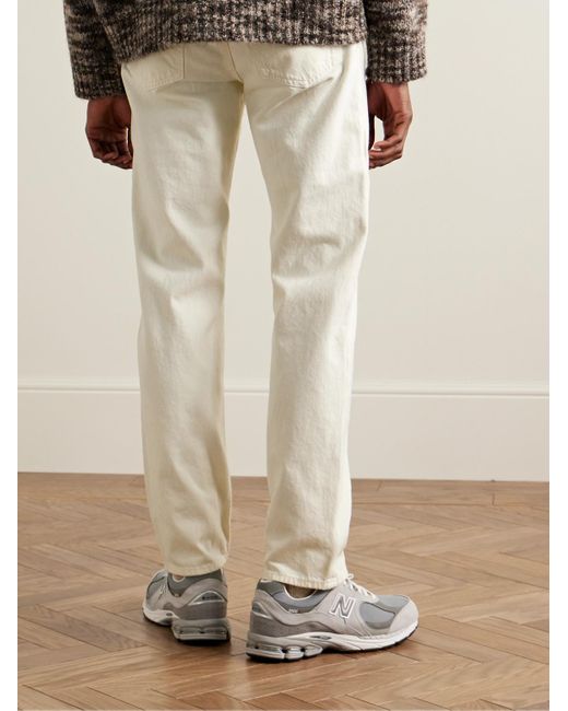 FRAME White Straight-Leg Jeans for men