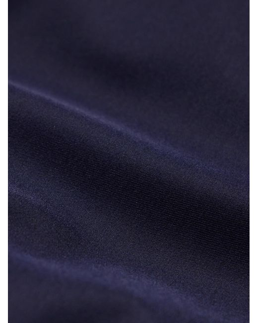 Loro Piana Blue Lech Padded Storm System® Virgin Wool-blend Hooded Ski Jacket for men