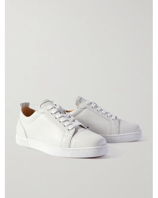 Christian Louboutin White Louis Junior Leather Trainers for men