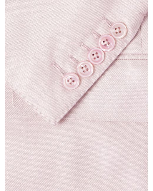 Tom Ford Pink O'connor Silk-twill Suit Jacket for men